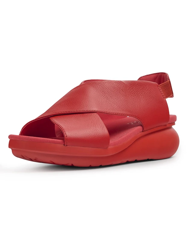 Camper Women's Balloon Sandals - Red 062, Size 37 - Image 1