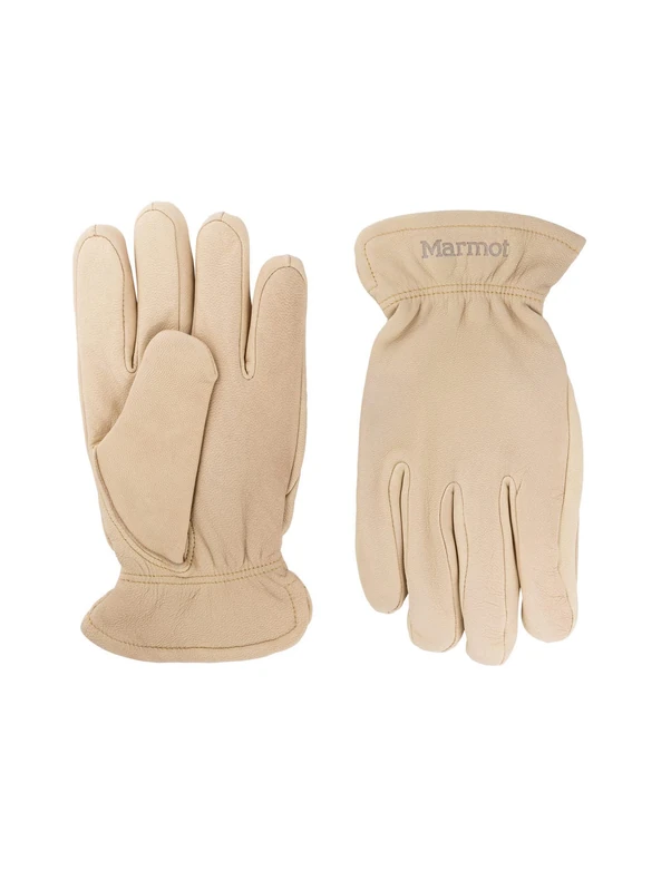 Marmot Men Basic Work Glove, lined leather gloves, robust work gloves, with quick-drying inner lining