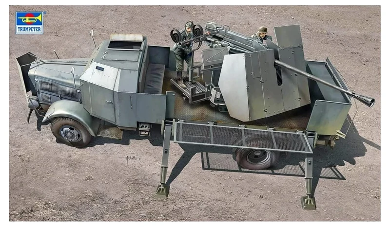Trumpeter 1:35 - L4500A mit 5cm Flak 41 II