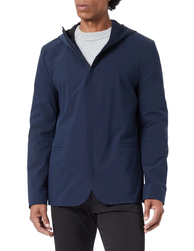 HUGO Men's Harley2241 Jacket, Dark Blue402, 98 cm