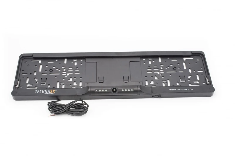 Technaxx Wireless Reversing Camera System in License Plate Holder with IR LED for Night Vision TX-170 - Image 1