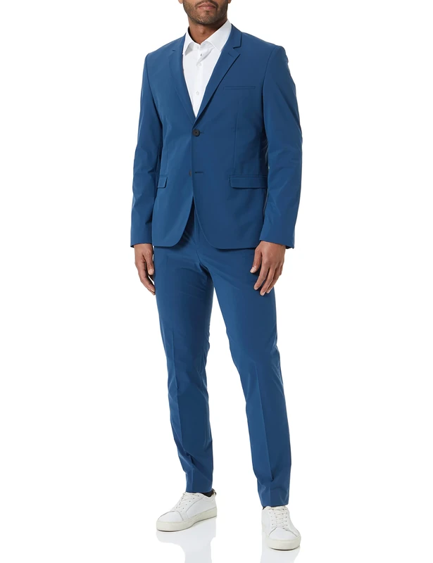 HUGO Men's Away/Hu-go223j Business Suit Pants Set, Dark Blue403, 42