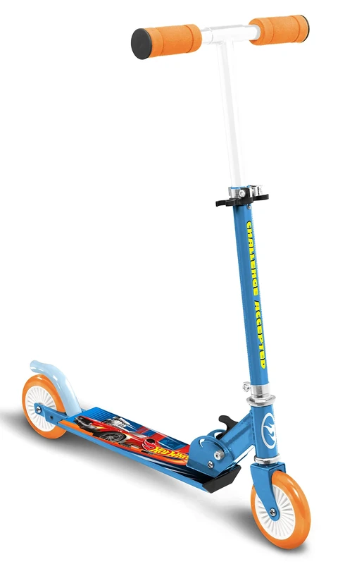 Hot Wheels Foldable Scooter, Blue