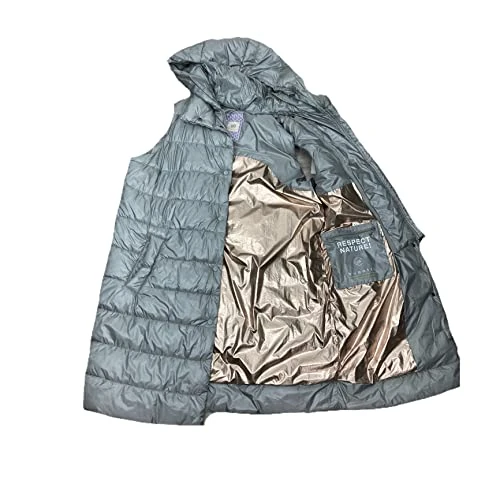 bugatti Women's 260328-21232 Quilted Vest, Grey, Standard