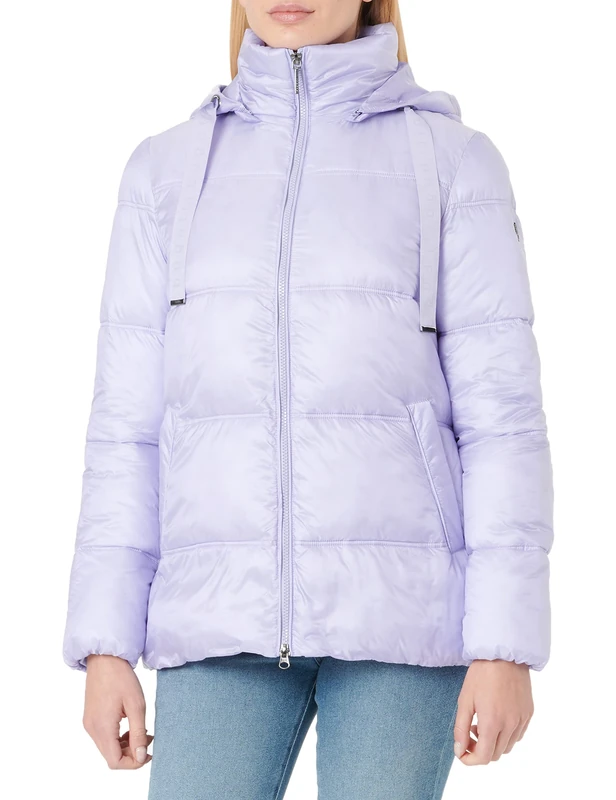 bugatti Women's 260613-21232 Quilted Jacket, Lilac, 12