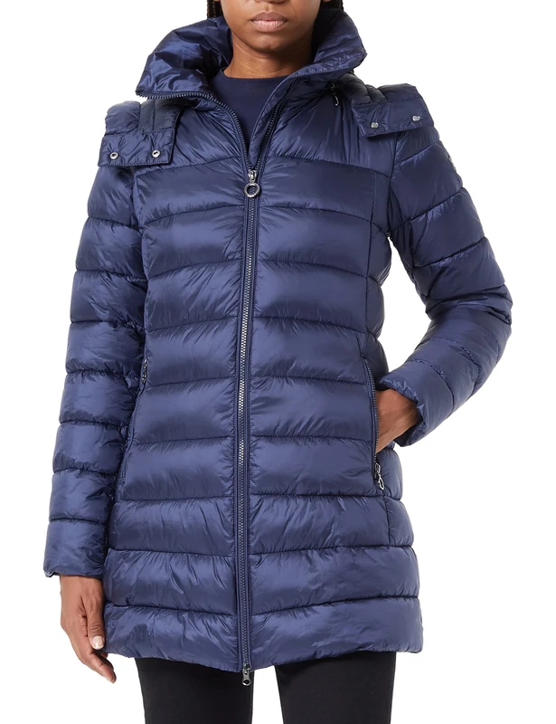 bugatti Women's 260713-21211 Quilted Jacket, Blue, Standard