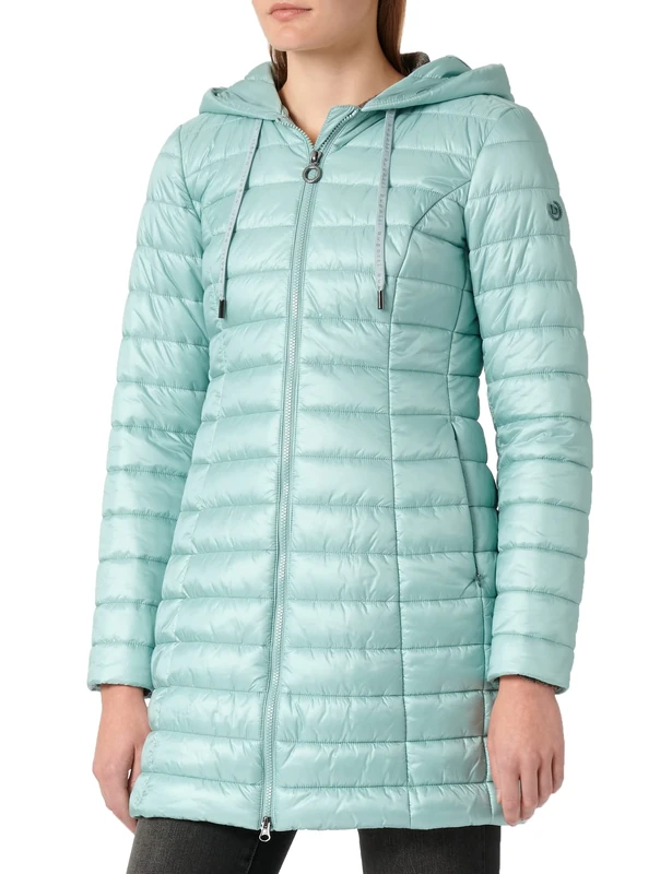 bugatti Women's 260500-21203 Quilted Jacket, Aqua, Standard