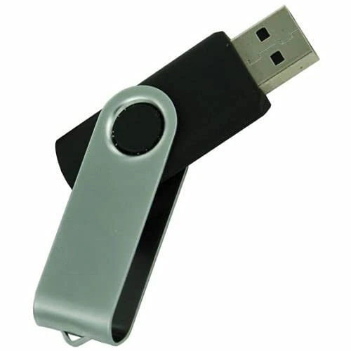 USB Flash Drive Memory Stick Fold Storage USB (2GB, Black)