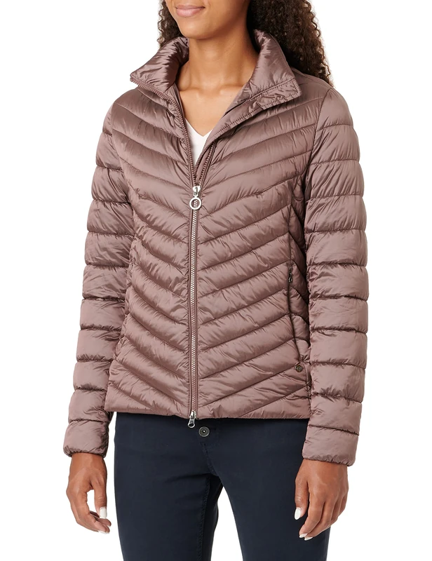 bugatti Women's 260400-21211 Quilted Jacket, Rose, Standard