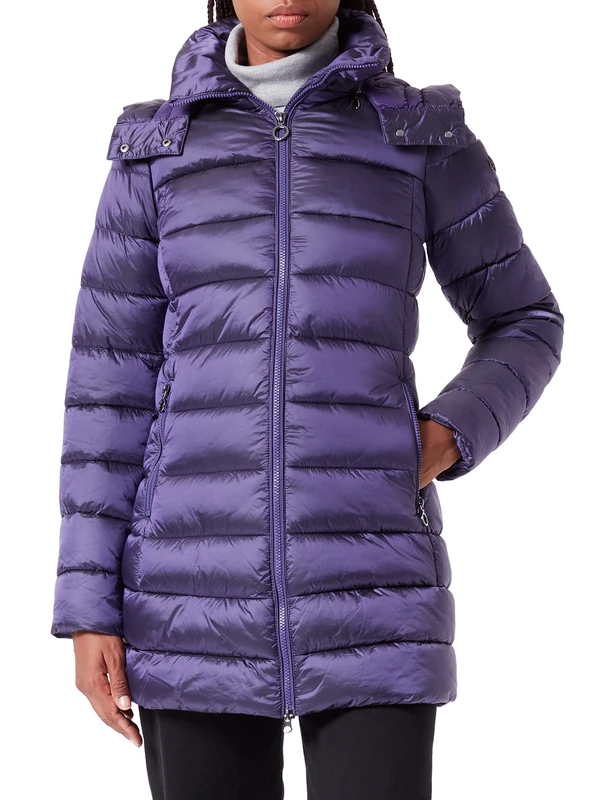bugatti Women's 260713-21211 Quilted Jacket, Purple, Standard