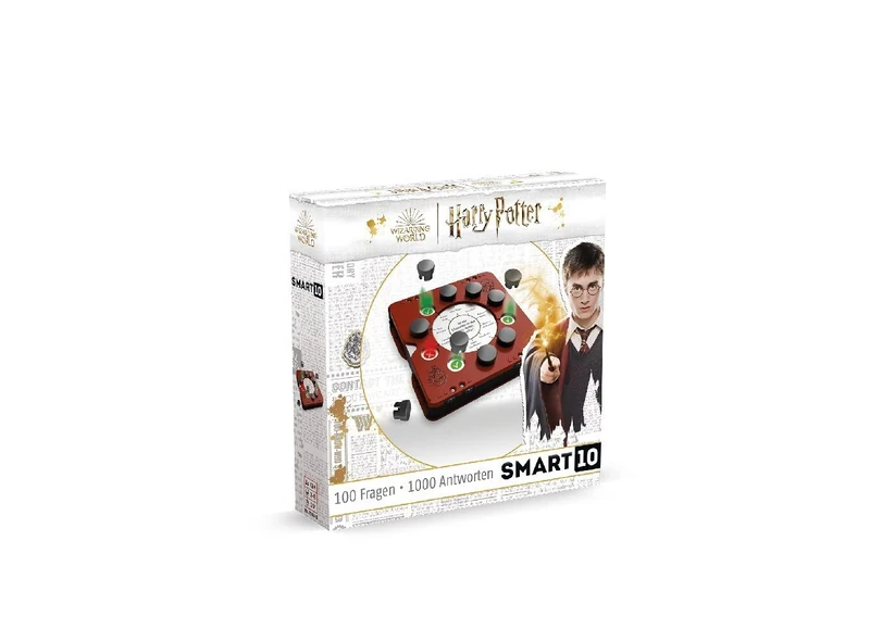 Piatnik 7246 - Smart 10 - Harry Potter/Smart Quiz Game Fans/For Home and On the Go / 100 Questions / 1000 Answers/Hogwarts
