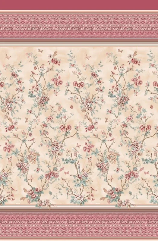 Bassetti Bedspread, Cotton, Pink, 220x255