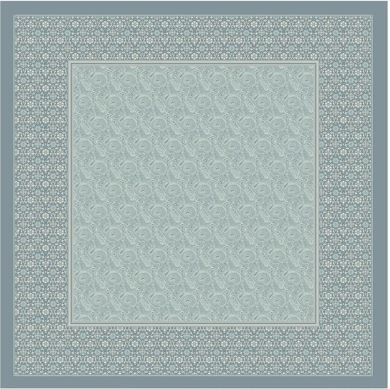 Bassetti LAGLIO Jacquard Bedspread Cotton Green 260 x 260 cm