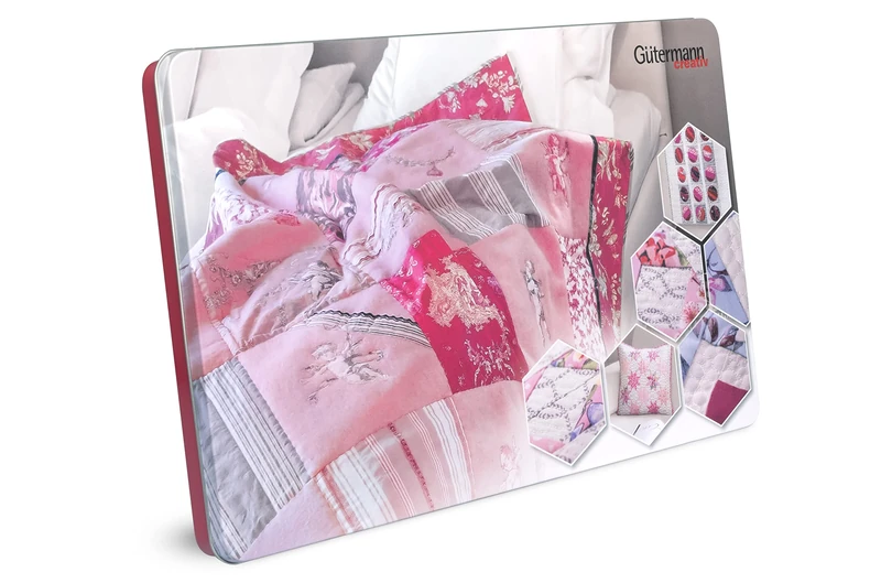 Gütermann creativ Cotton Box with 48 spools Cotton C Ne 50 100 m, Assorted Colours - Image 1