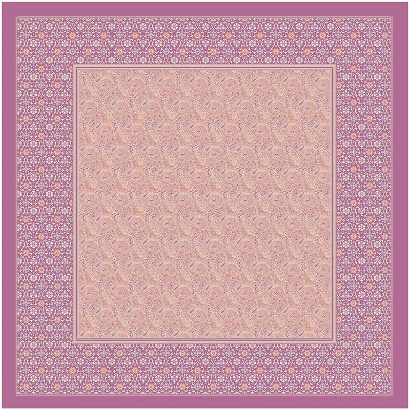 Bassetti LAGLIO Jacquard Bedspread Cotton 260 x 260 cm Orange