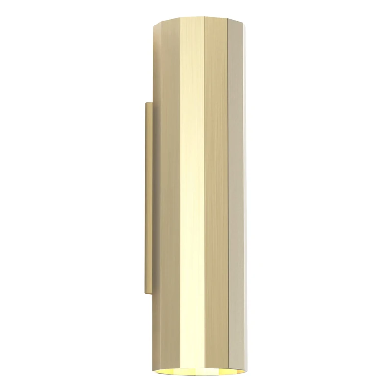 Astro Hashira 300 Indoor Wall Light (Matt Gold), GU10 LED Lamp, Designed in Britain - 1442006-3 Years Guarantee