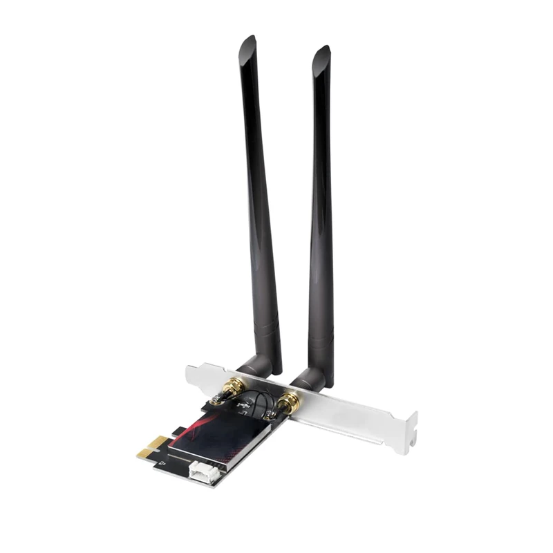 LogiLink WL0248 PCI Express Card with WLAN (5GHz/6GHz/2.4GHz) and Bluetooth (Ver. 5.2) - Image 1