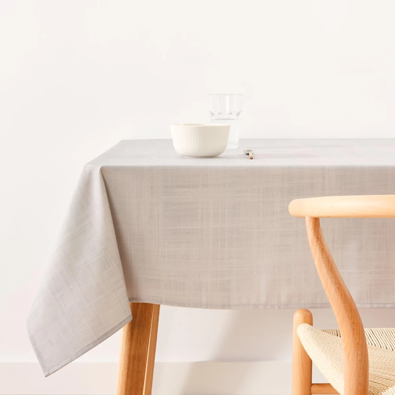 BELUM | Tablecloth XL 180x180cm Resinated 100% Organic Cotton; Resin Tablecloth NO Oil; Large Tablecloth for Rectangle Table; Tablecloth Without Rigidity; Waterproof Tablecloth