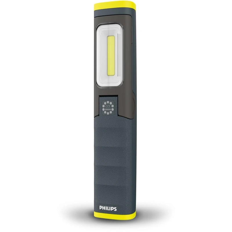 Philips LED work light Xperion 6000 Pillar, dark green/lime - Image 1