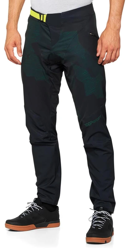 100% MTB WEAR AIRMATIC Pants Black-32 Pants, Adults Unisex, Black, 32
