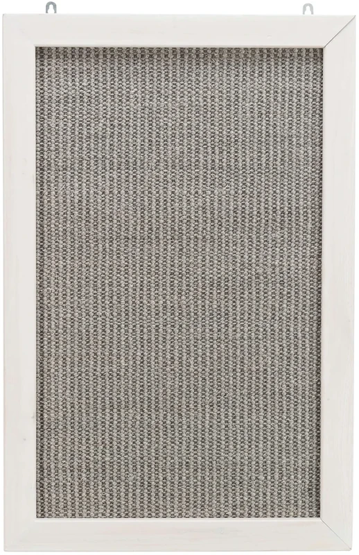 TRIXIE Wall Mounted Scrapers - Wall Mounted Scraper Board, 38 × 58 cm, Grey-White