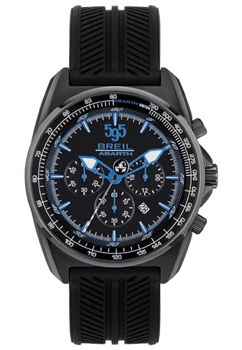 Breil, Men's Chronograph Abarth Collection, Watch for Men with Original Design, with Epson YM12 Movement and Water Resistance up to 10 ATM