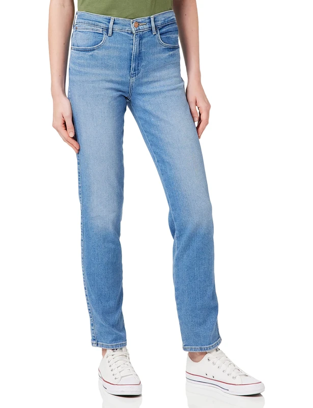 Wrangler Women's Straight Trousers, River, 28W x 34L