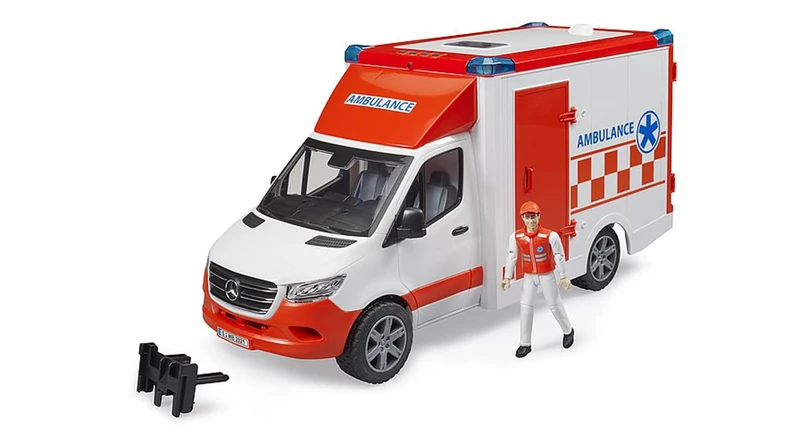 Bruder Mercedes Benz Sprinter Ambulance with Medic