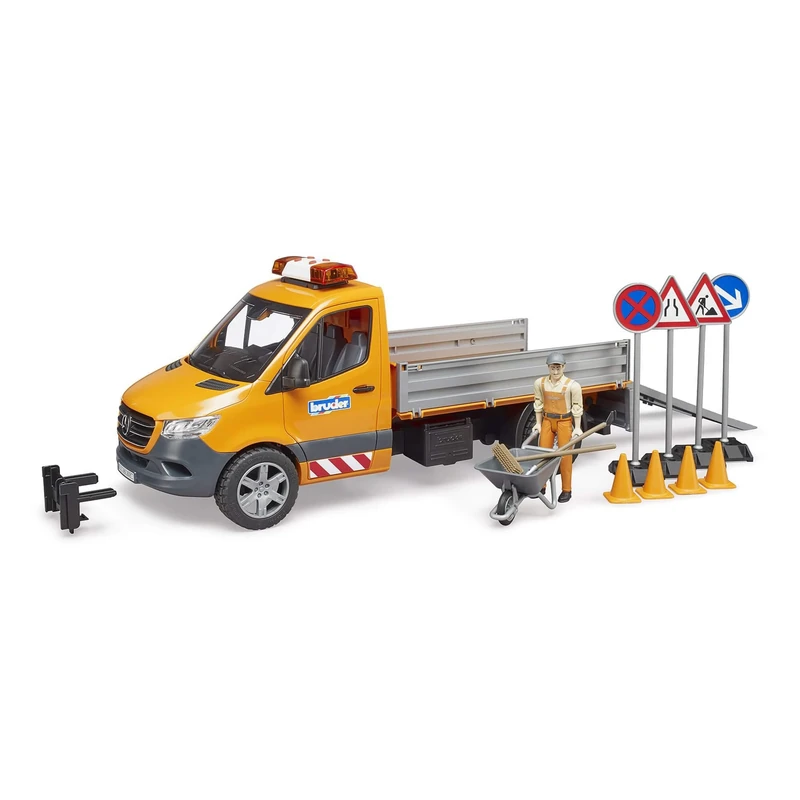 Bruder Mercedes Benz Sprinter Municipal Works Vehicle with Figure and Accessories