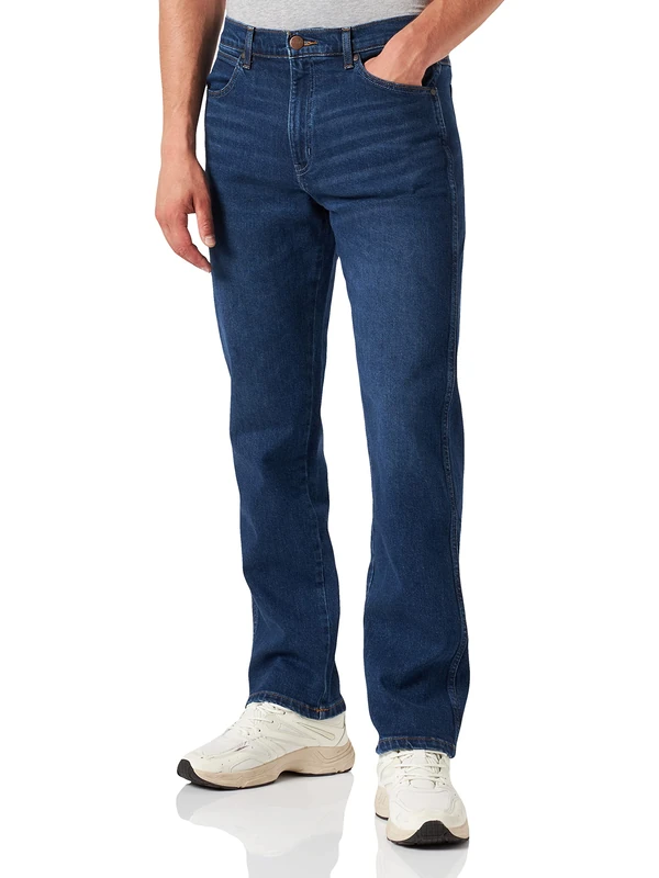 Wrangler Herren Jeans Frontier, Relaxed Straight Fit, Straight Leg
