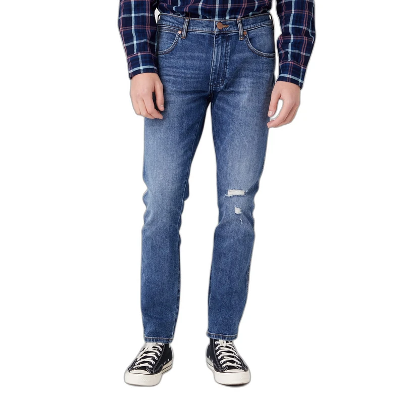 Wrangler Men's Larston Jeans, Blue (Dark Indigo), 32W / 34L