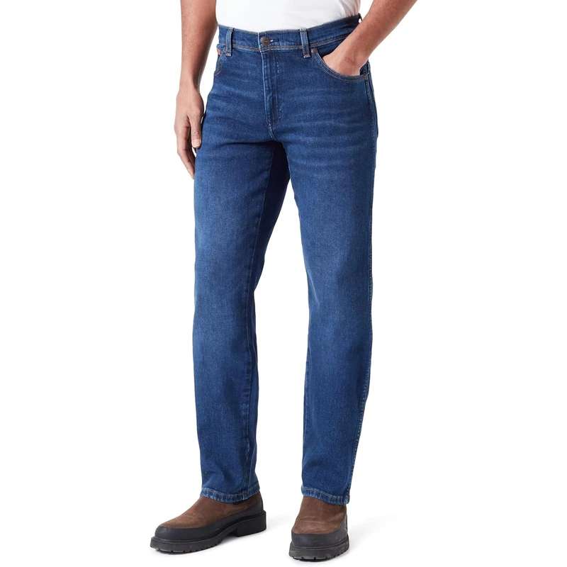 Wrangler Herren Jeans Texas, Authentic Straight Fit, Straight Leg