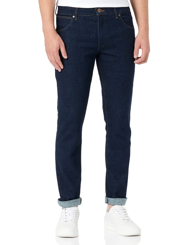 Wrangler Herren Jeans Larston, Slim Tapered Fit, Tapered Leg