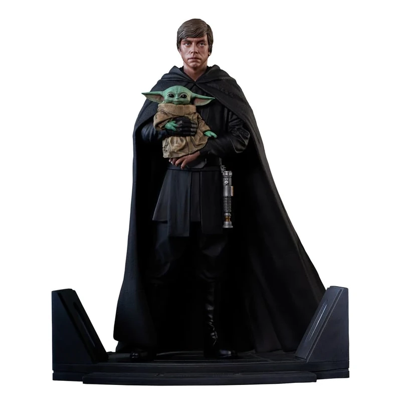 Diamond Select Toys Gentle Giant - STAR WARS: THE MANDALORIAN LUKE SKYWALKER AND GROGU PREMIER COLLECTION 1/7 SCALE STATUE