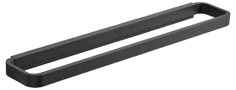 Zone Denmark Rim 44 x 7.5 x 2.5 cm Towel Rail, Black