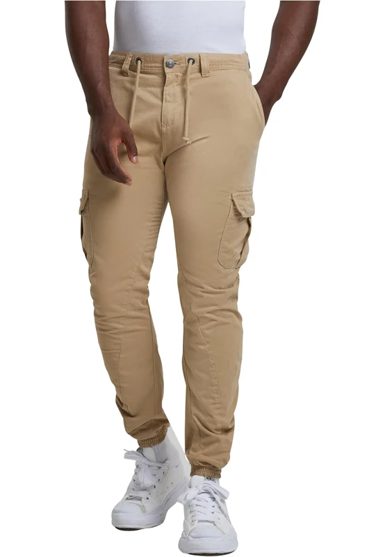 Urban Classics Men's Cargo Jogging Bottoms Sweatpants, Union Beige, 5XL