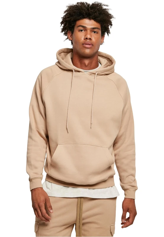 Urban Classics Men's Blank Hoody, Union beige, XL