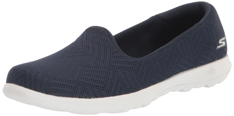 Skechers Women's Go Walk Lite-Sweet Gal Ballet Flats, Navy, 7 UK