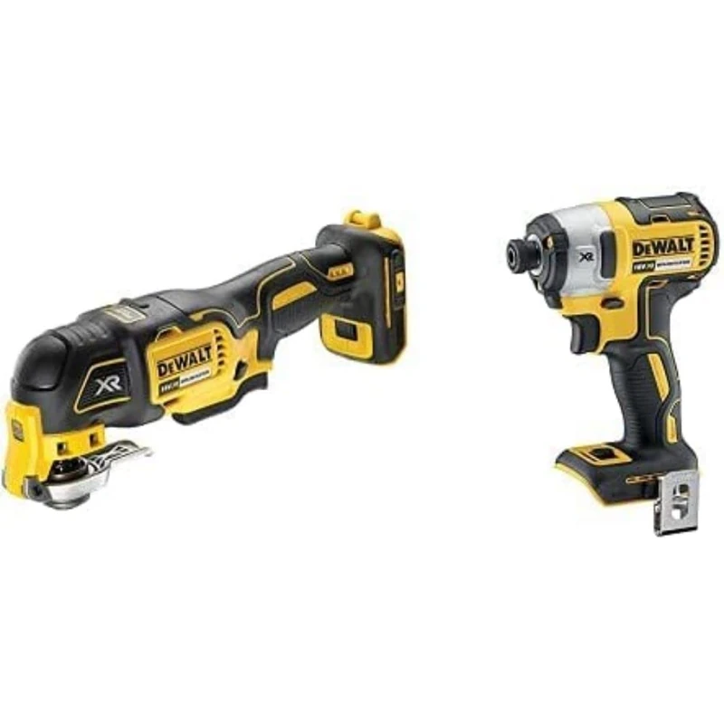 DEWALT DCS356N 18v XR Brushless Oscillating Multi-Tool Body Only & DCF887N XR 18V 3 Speed BL Impact Driver Naked-Body ONLY, 18 W, 18 V, Multi, Bare Unit