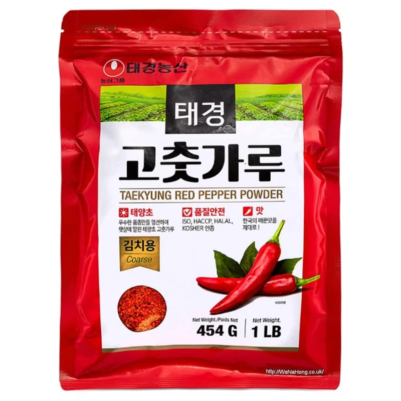 Nongshim Gochugaru Korean Taekyung Chilli Powder Small Flakes 454G