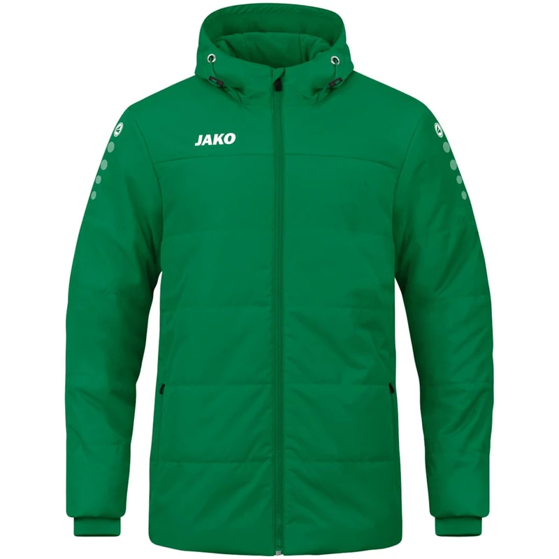 JAKO Men's Team Coach Jacket with Hood