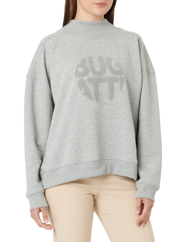 bugatti Women's W8576-44707 Sweatshirt, Dark Grey, Standard