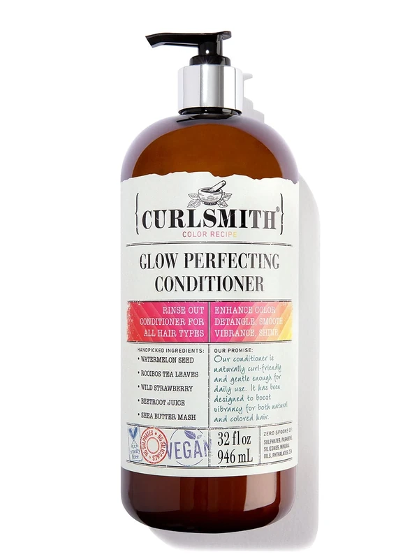 Curlsmith - Glow Perfecting Conditioner - Vegan Conditioner for Any Hair Type (947ml)