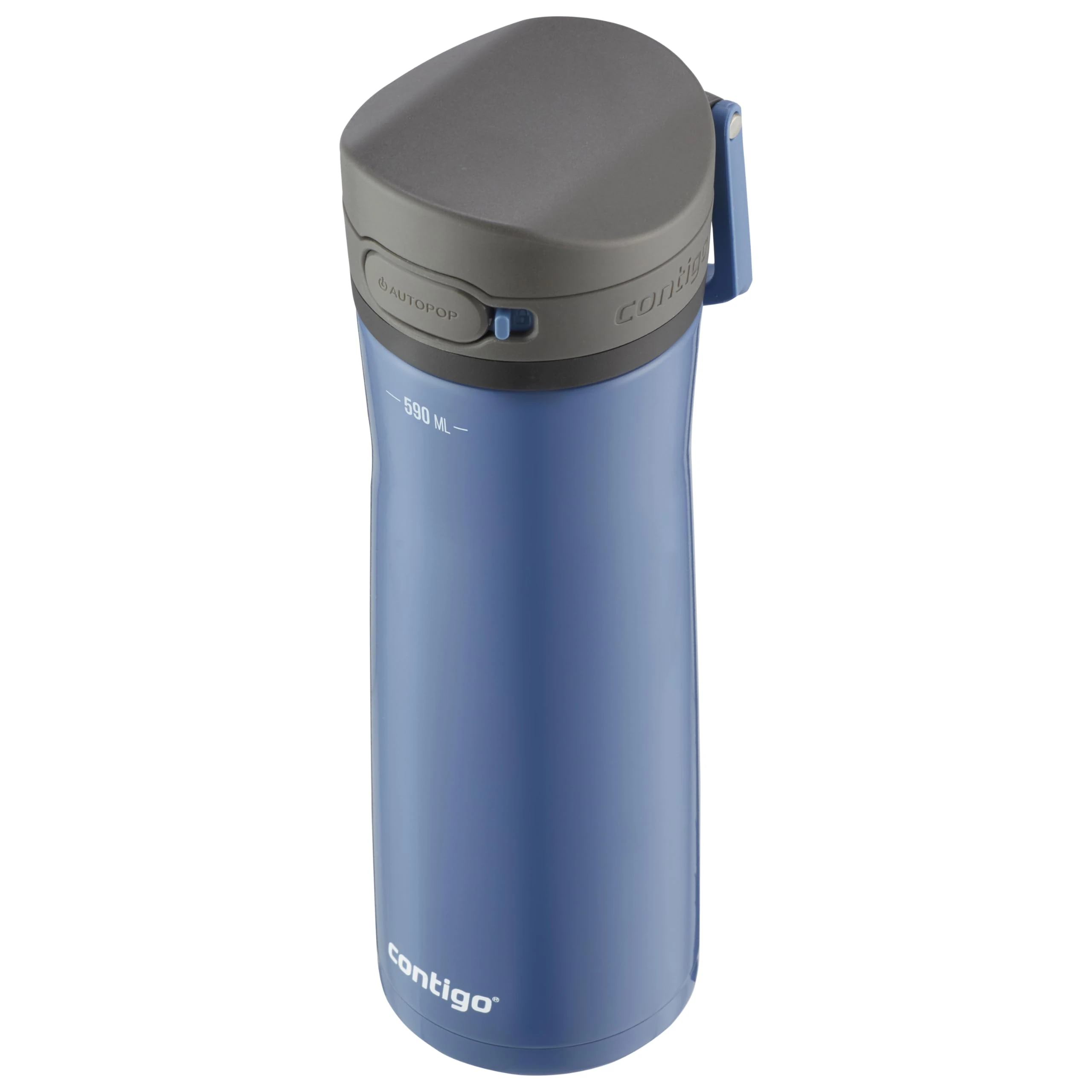 Contigo Jackson Chill drinks bottle, large BPA-free stainless steel water bottle, 100 % leakproof, keeps drinks cool for up to 24 hours; insulated bottle for sports, cycling, jogging, hiking, 590 ml