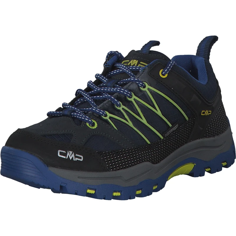 CMP Kids Rigel Low Trekking Shoe Kids Wp, Walking Shoe, B.Blue-Electric,
