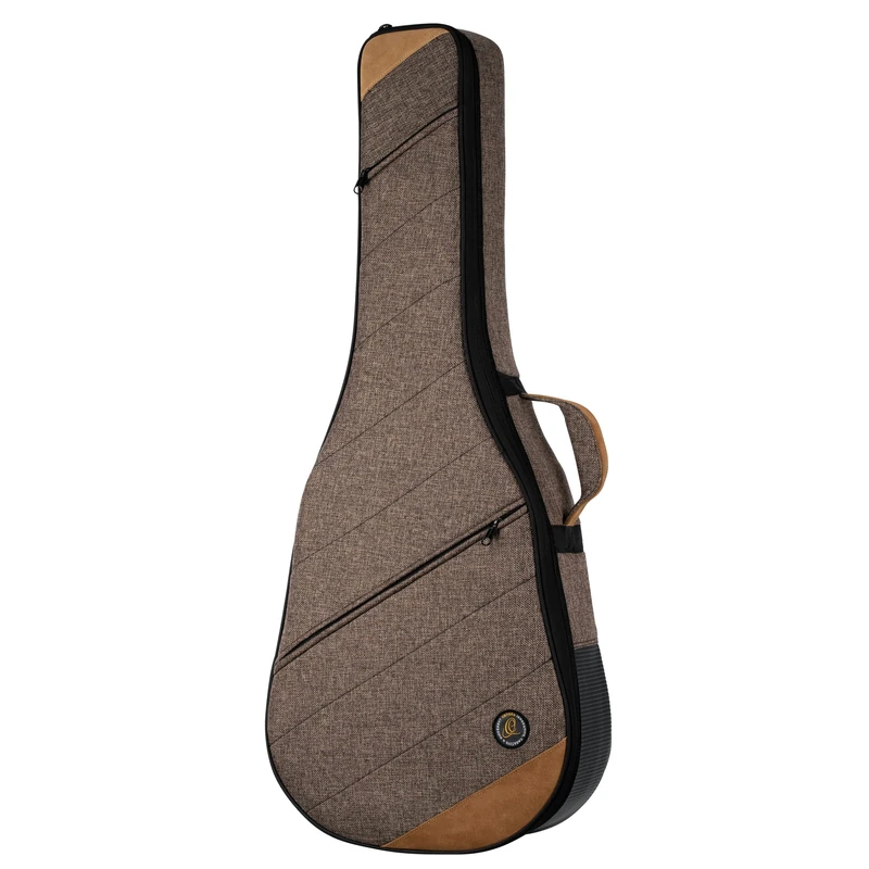 Ortega Guitars Guitar Soft Case - Case for Left-Handed 4/4 Classical Guitar - Height 103.5 cm - Width 39 cm - Cotton/Canvas, Brown (OSOCACL-CP-L)