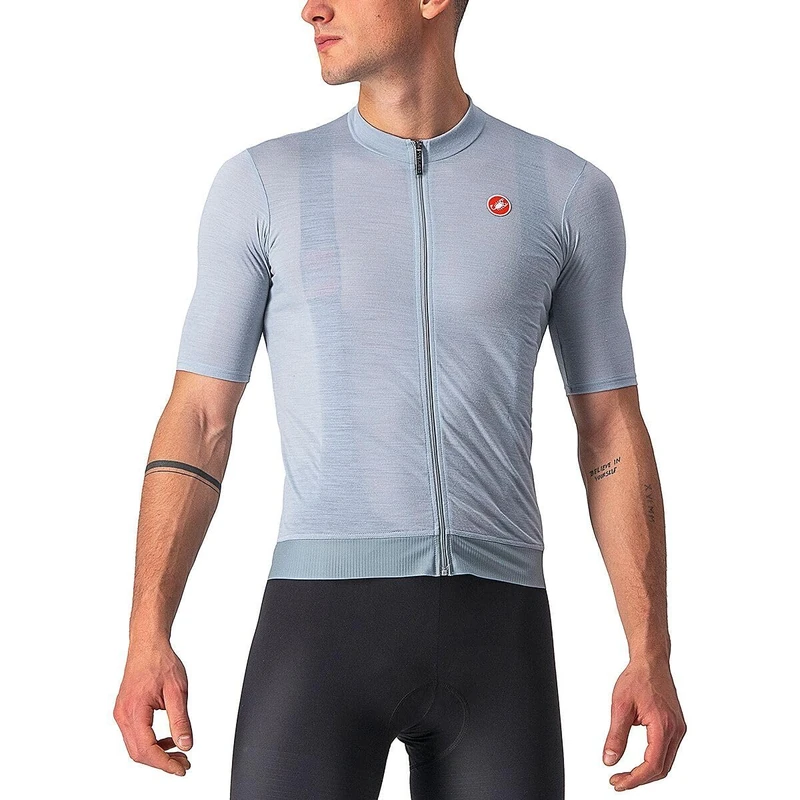 Castelli 4522027-487 FINISSEUR Jersey Men's T-Shirt Blue Fog S
