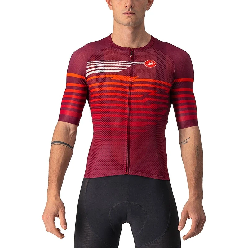 CASTELLI 4522015-421 CLIMBER'S 3.0 SL JRS Sweatshirt Men's Bordeaux/Red XXL