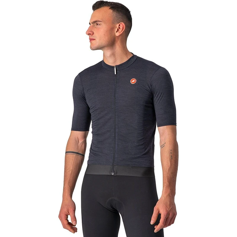 CASTELLI 4522027 FINISSEUR JERSEY Men's T-shirt Black XXL