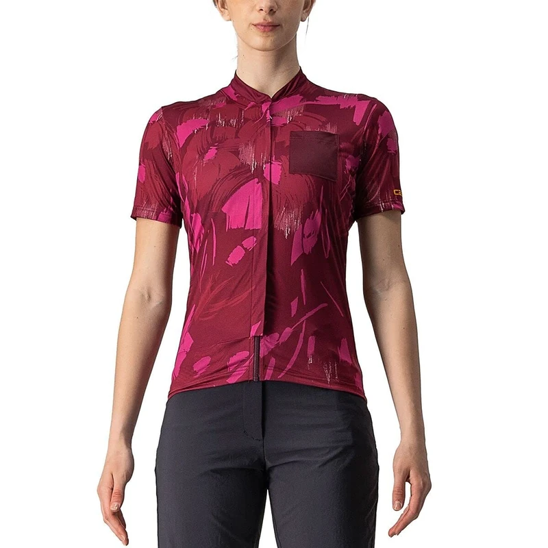 CASTELLI 4522085-091 UNLTD SENTIERO JRSY Sweatshirt Women's Barbaresco Red L